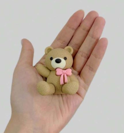 Bear Shaped Cake Decor