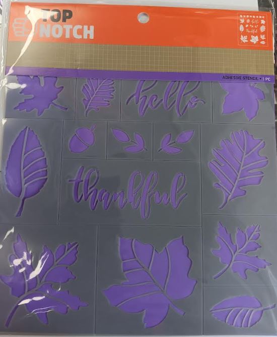 Fall Stencil