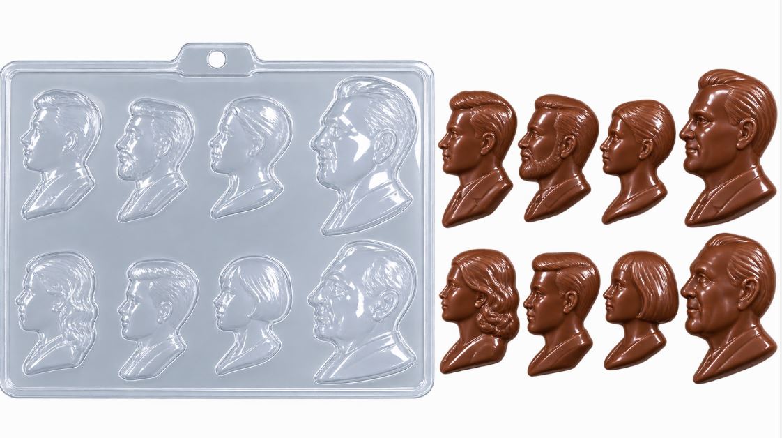 Men's Faces Molds