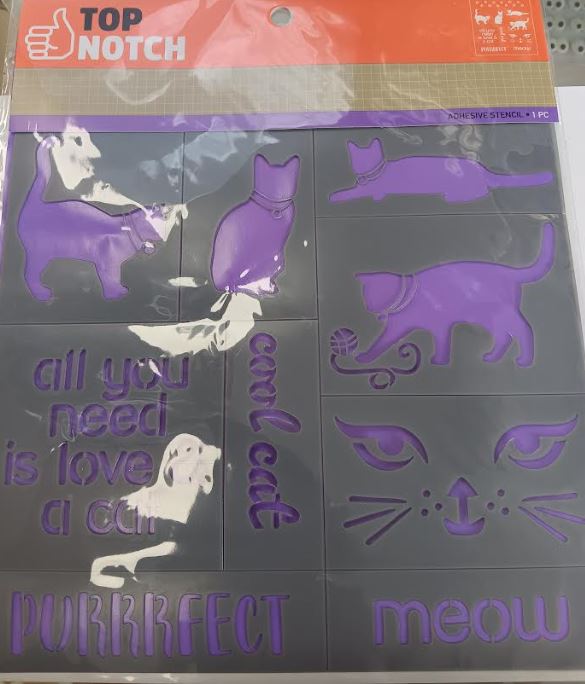 Cat Lover Stencil