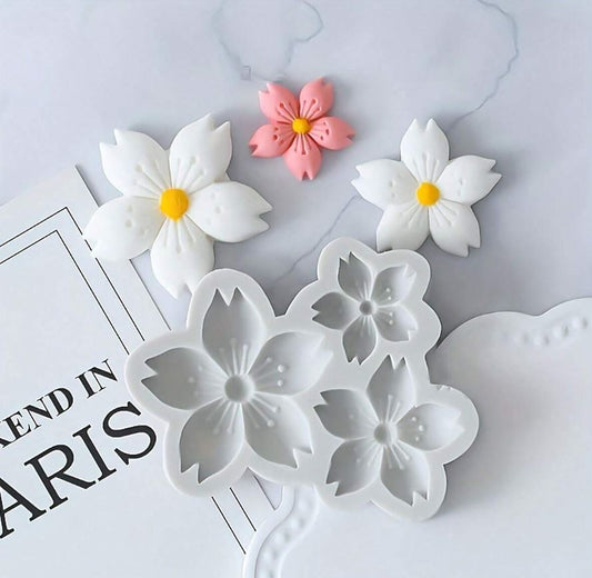 Cherry Blossom Shape Silicone Mold
