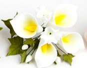 Small Assorted Sugar Flower Spray