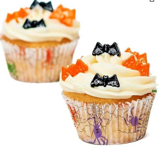 amscan Spider Frenzy Halloween Cupcake Cups Party Accessory