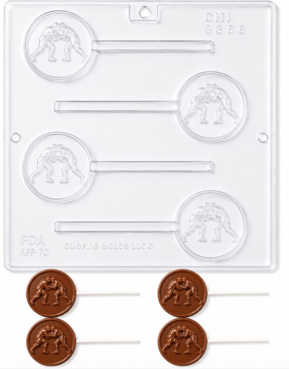 Two Players Wrestling Mold