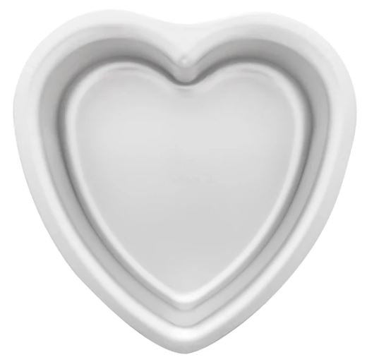 Fat Daddio's Anodized Aluminum Heart Cake Pans