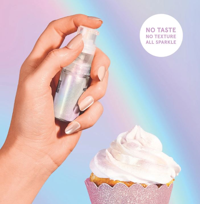 Fancy Sprinkles Moonstone Iridescent Fancy Edible Glitter Dusting Pump