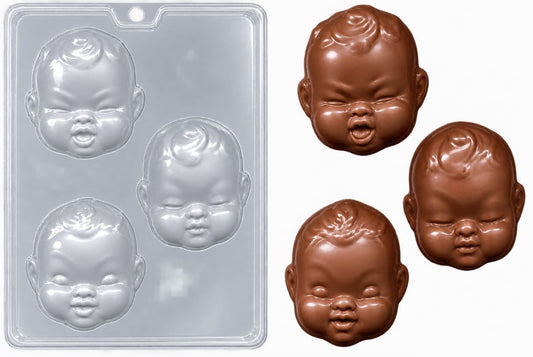 Baby Face Chocolate Mold