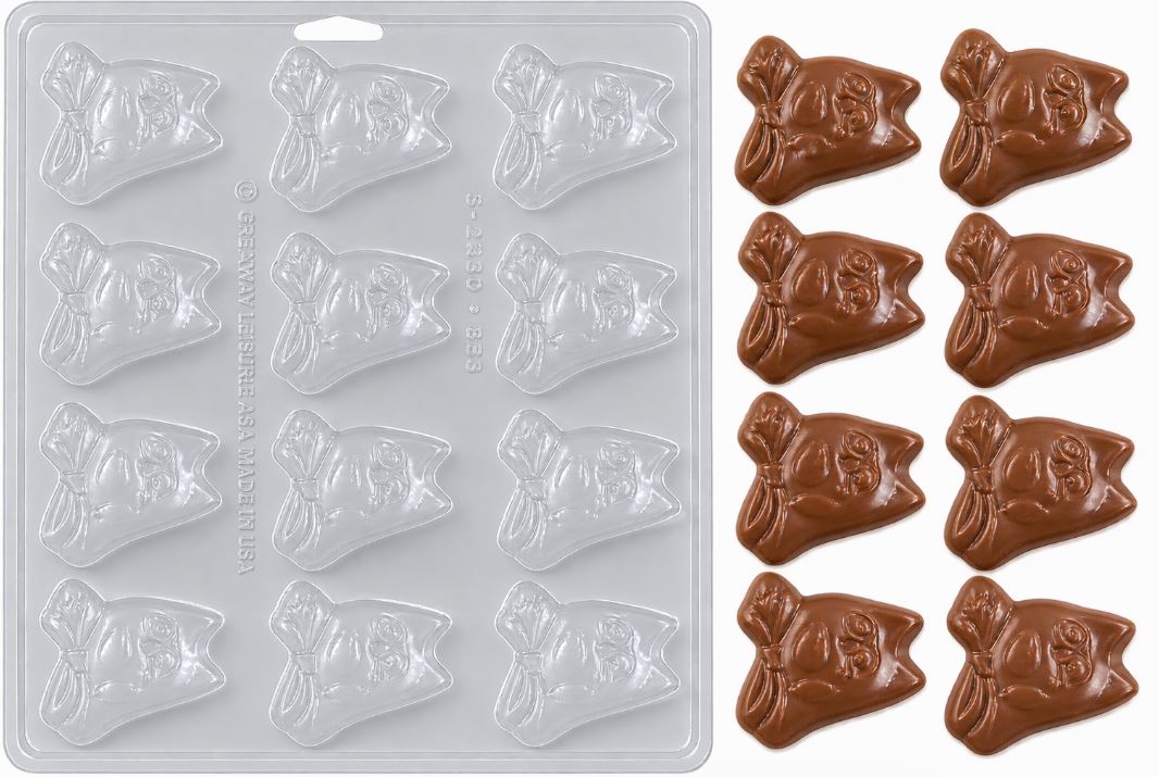 Owl Chocolate Mold