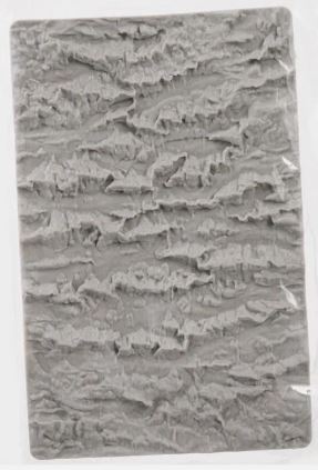 5" x 8" Bark Design Silicone Fondant Mold