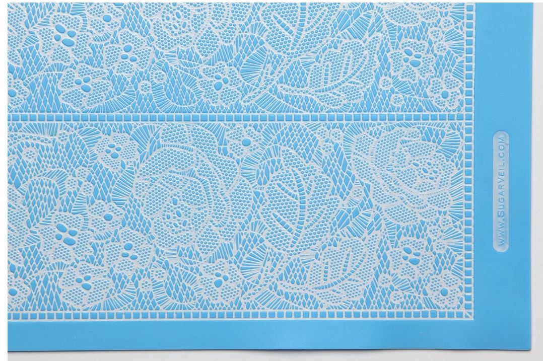SugarVeil® Rose Mantilla Mat - Extra Large