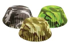 Camouflage Bake Cup Set
