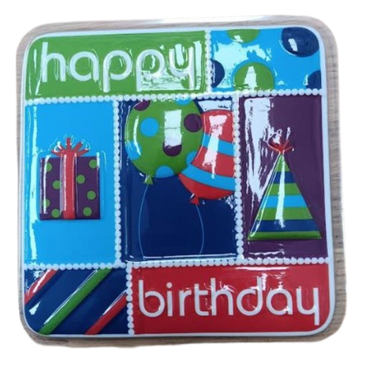 Happy Birthday Balloon Pop Top