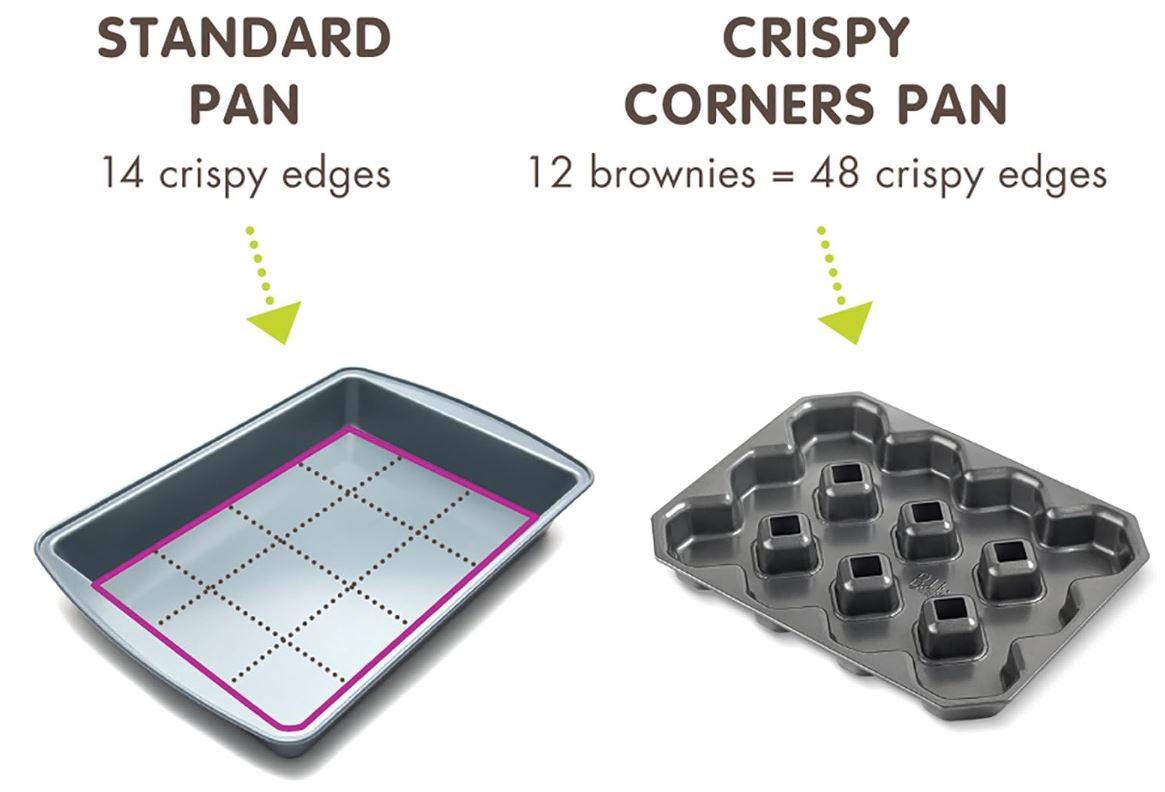 Crispy Corner Brownie Pan