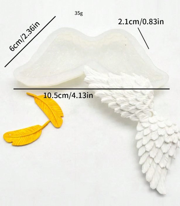 Angel Wings Shaped Silicone Mold