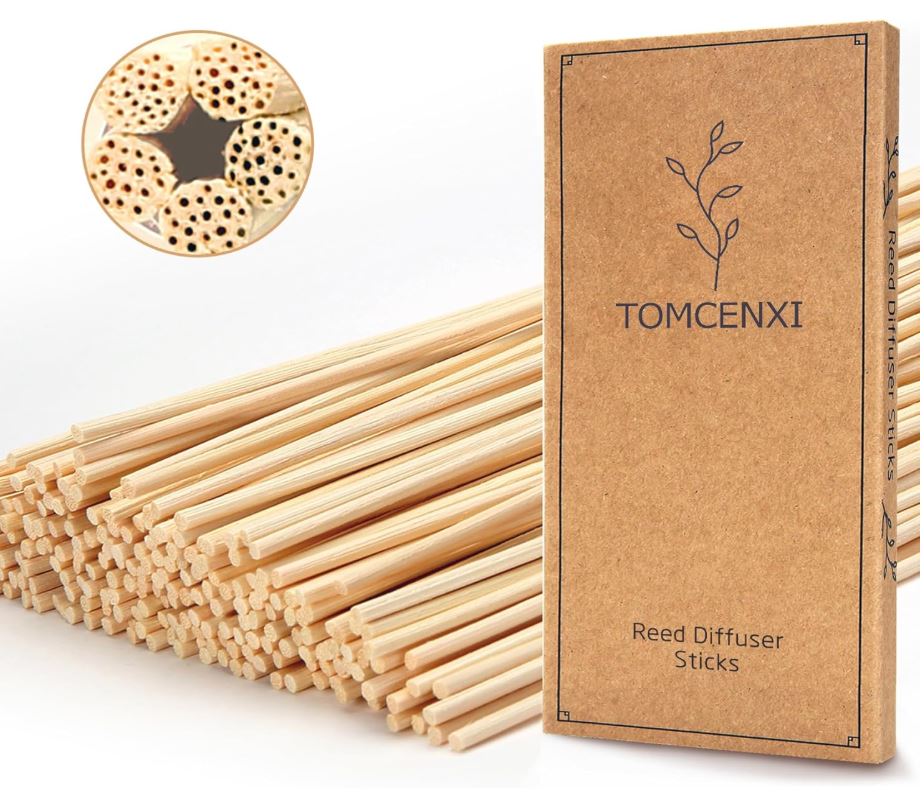Reed Diffuser Sticks,7.5 Inch Natural Rattan Sticks
