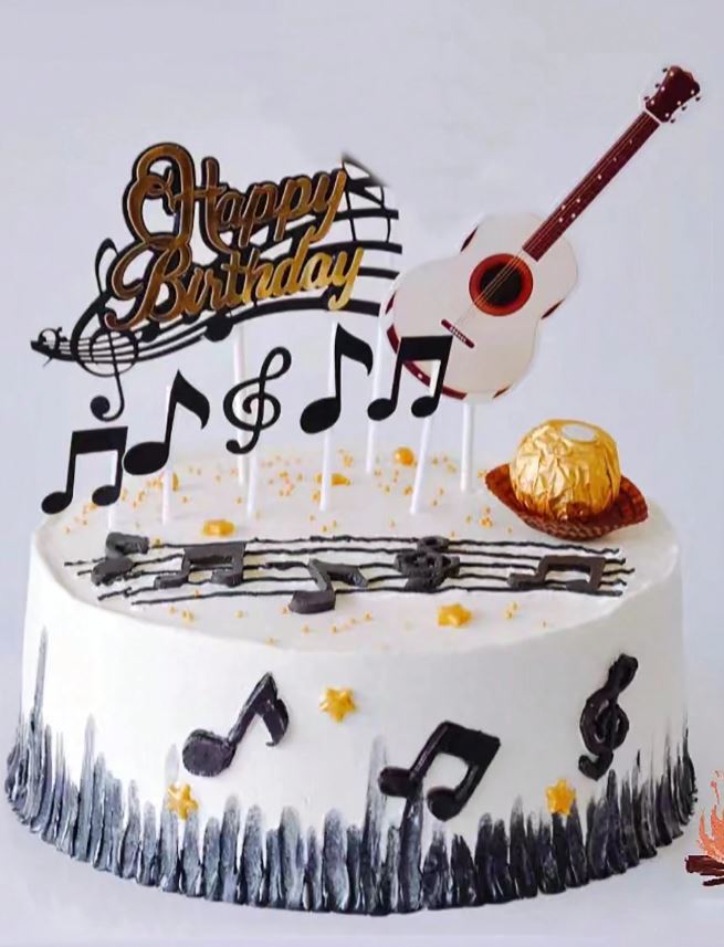 Music Note Happy Birthday Set