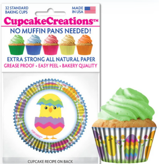 Easter Baking Cups - Cupcake Creations