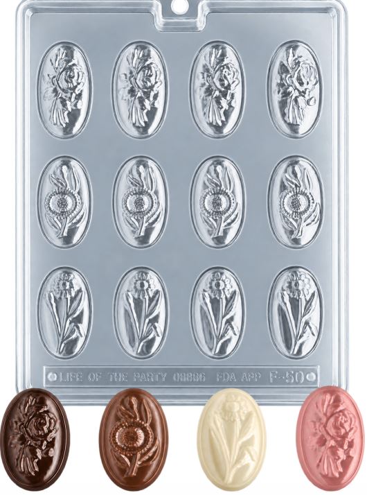 OVAL FLOWER PIECES
