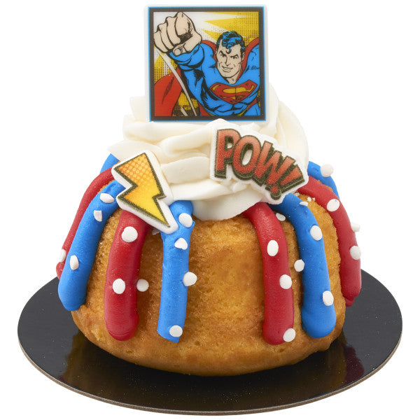 Superman™ Cupcake Rings