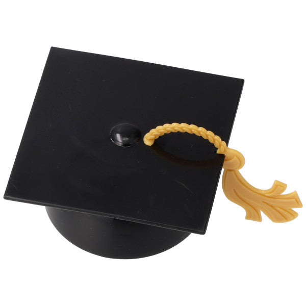 Black Grad Cap With Tassel