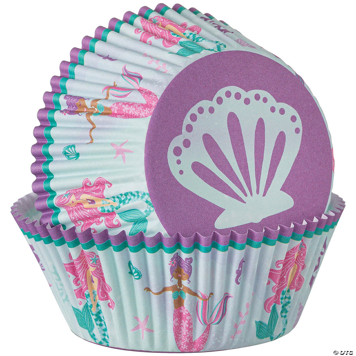 Mermaid Cupcake Liners