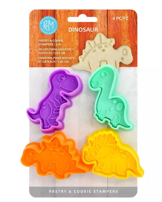 Dinosaur Pastry and Cookie Stamper Set