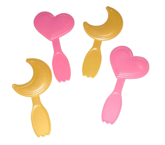 Heart and Moon Cupcake Topper Picks
