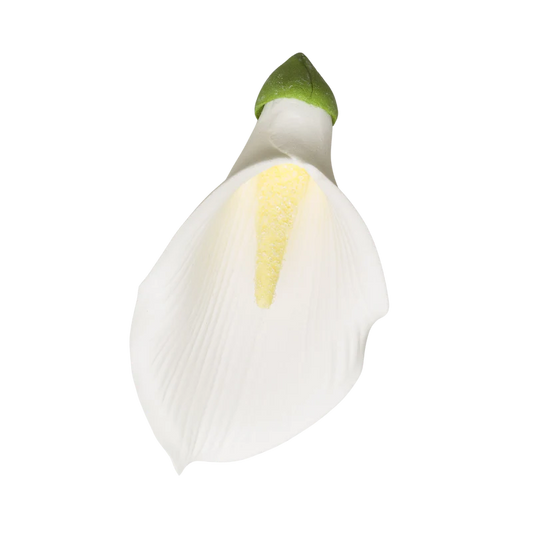 3.5" Calla Lily w/o Wire - Large - White