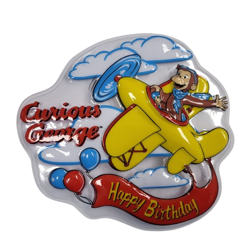Curious George Cake Topper Poptop