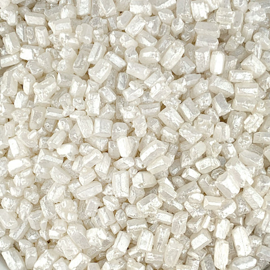 White Shimmered Rock Sugar