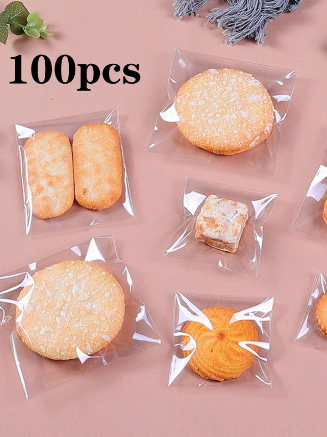 Cookie Packaging Bags, Self-Sealing