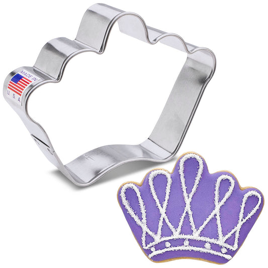 Queen or King Crown Cookie Cutter Coronation Crown