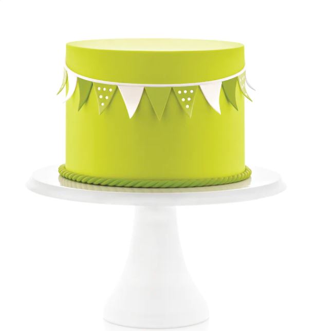 Satin Ice Bright Green Vanilla Fondant - 4.4oz