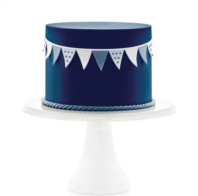 Satin Ice Navy Vanilla Fondant - 4.4oz.