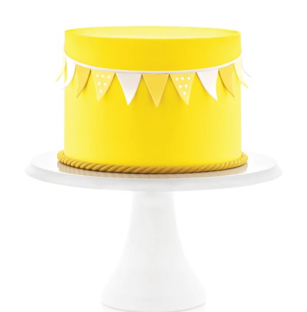 Satin Ice Yellow Vanilla Fondant - 4.4oz.