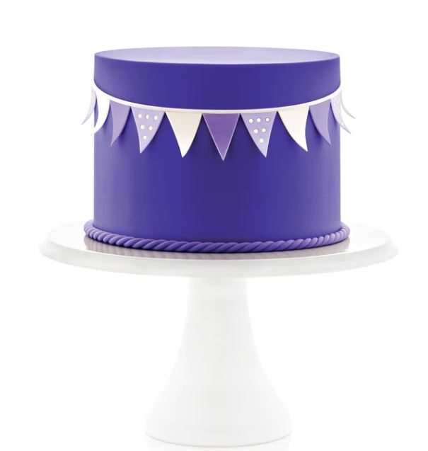 Satin Ice Purple Vanilla Fondant - 4.4oz.