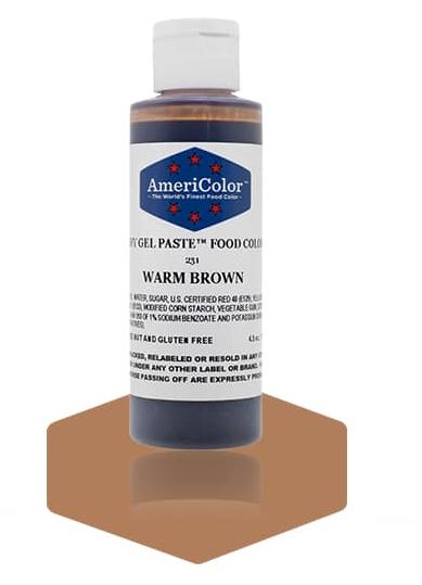 Warm Brown Soft Gel Paste