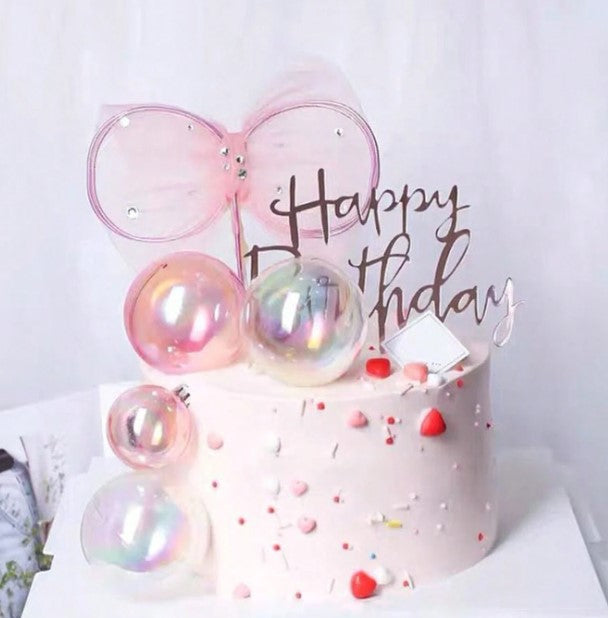 10 Pcs Colorful Bubble Cake