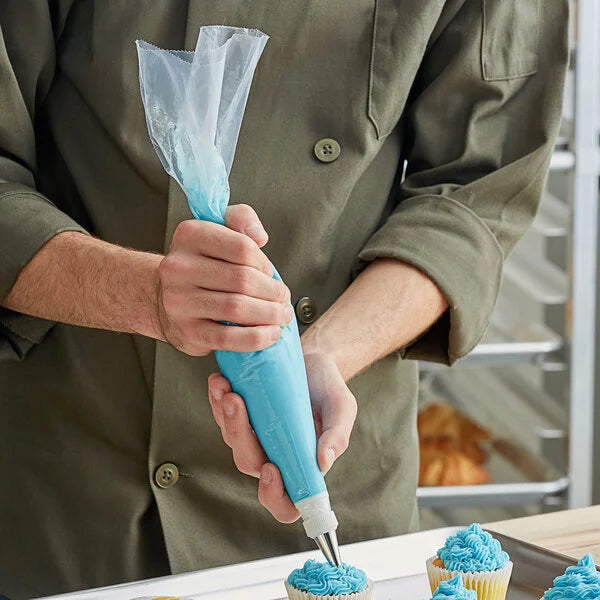 Clear Disposable Pastry Bags - 100