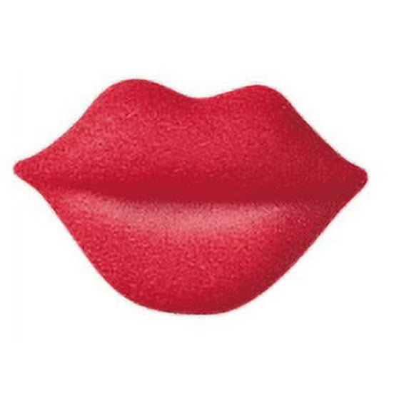 Lips - edible decorations