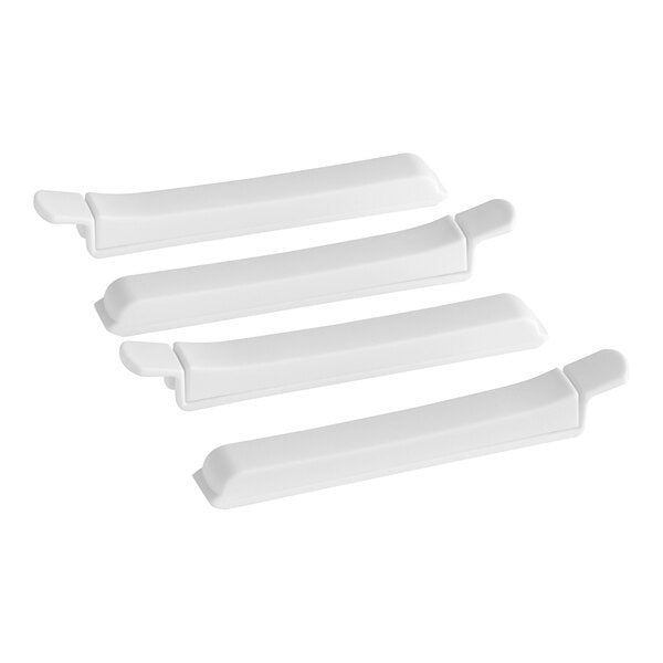 White Pastry Decorating Bag Clip - 4/Pack
