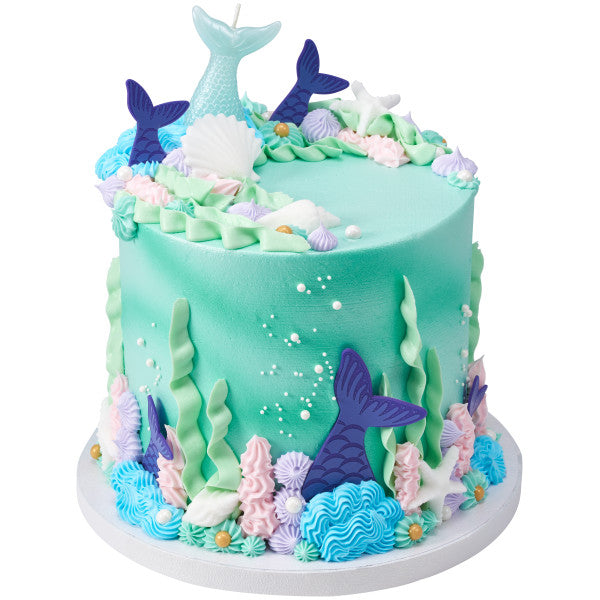 Mermaid Shaped Candles