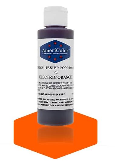Electric Orange Soft Gel Paste