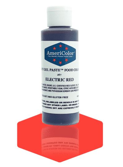 Electric Red Soft Gel Paste