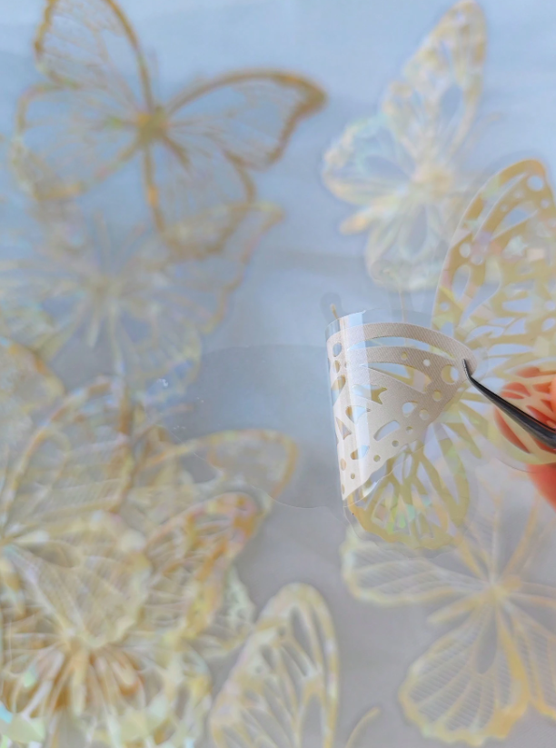 20pcs Gold Butterfly & Shell