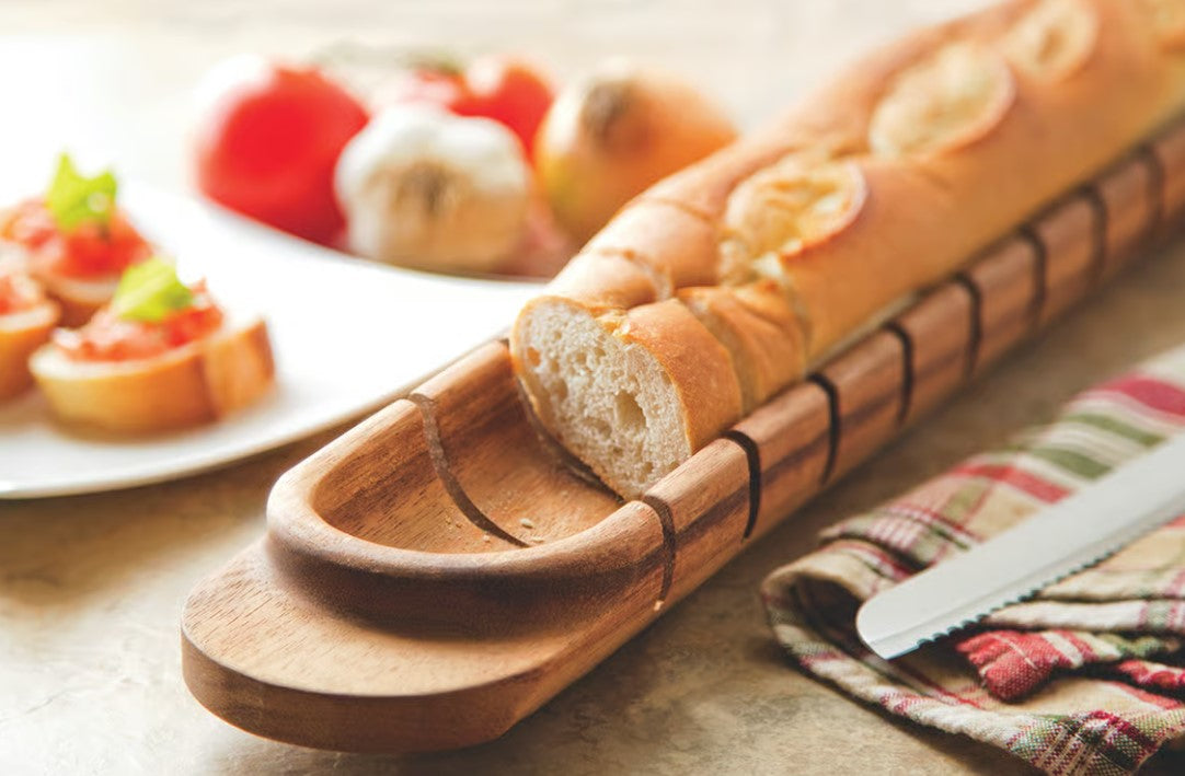 Baguette Miter, Acacia Wood