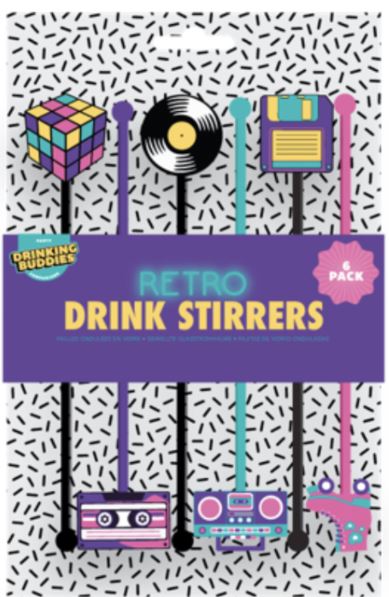 Retro Drink Stirrers