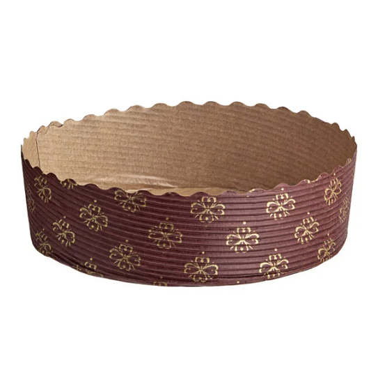 Kraft Paper Baking Mold 4 3/4" x 1 1/4"