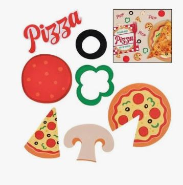 Confetti Pizza Party