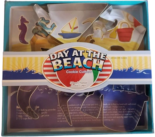 Day at The Beach Cookie Cutter Set